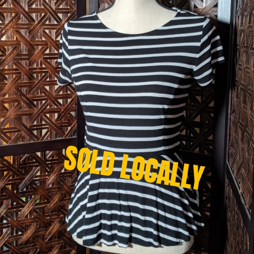 A.N.A Classic Blk/Wht Top
